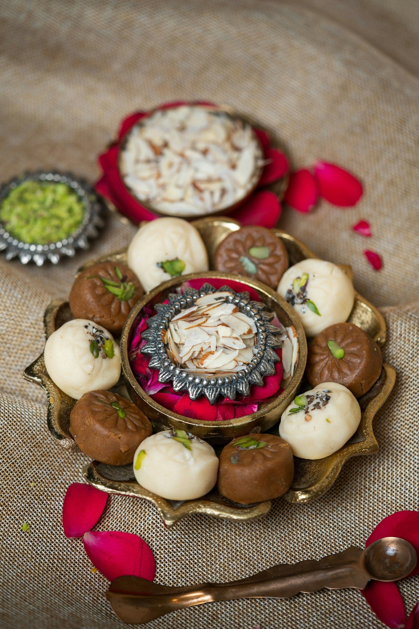 Dark Chocolate Halwa Tart