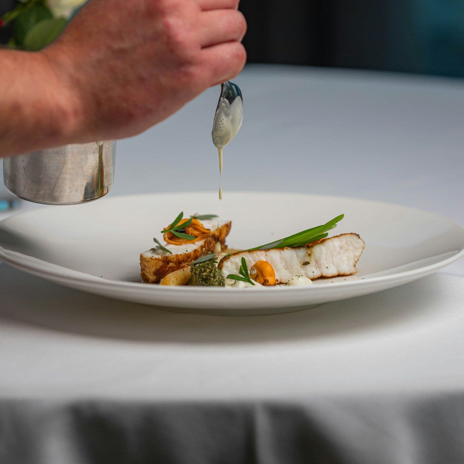 Pan-Seared Halibut